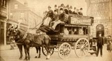 The Knifeboard Bus 1900, (1933). Creator: A Moull