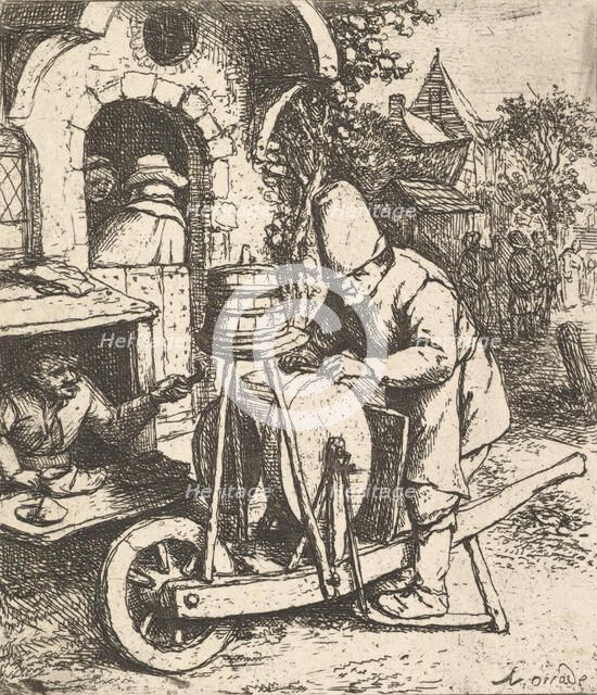 The Knifegrinder, 1610-85. Creator: Adriaen van Ostade.