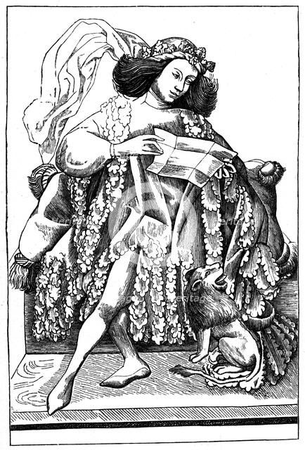 'The Knight', 1466, (1870). Artist: Unknown