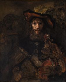 The Knight with the Falcon, 1660s. Creator: Rembrandt van Rhijn (1606-1669)