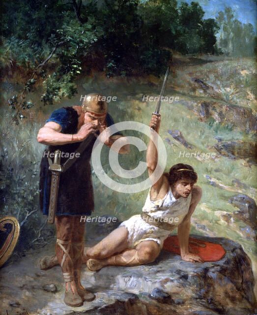 'The Knight Calls', c1842-1896. Artist: Evariste Vital Luminais