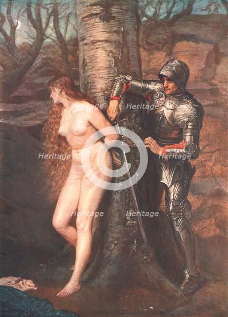 'The Knight Errant', 1870, (c1902).  Creator: Unknown.