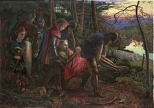 The Knight of the Sun, 1860-1861. Artist: Arthur Hughes