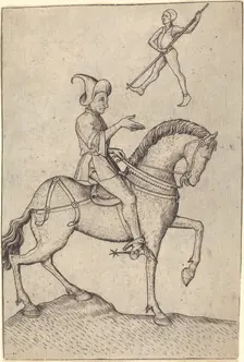The Knight of Men, 1463. Creator: Master ES