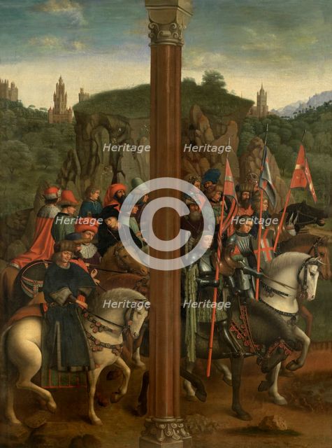 The Knights of Christ and The Just Judges, c1430s. Creator: Jan van Eyck.