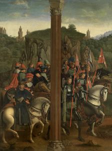 The Knights of Christ and The Just Judges, c1430s. Creator: Jan van Eyck