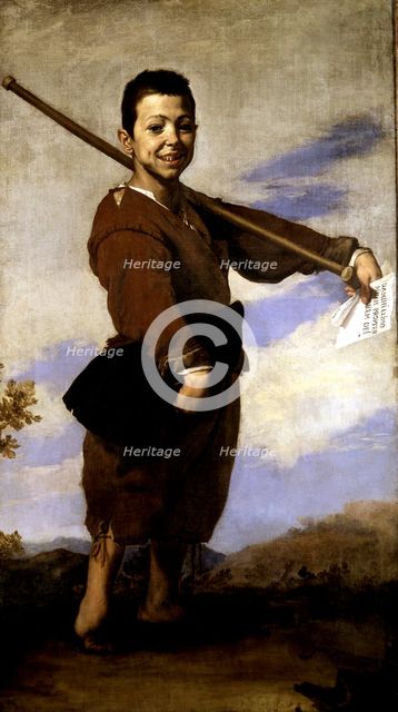  'The knock knees', 1642, oil by José de Ribera.