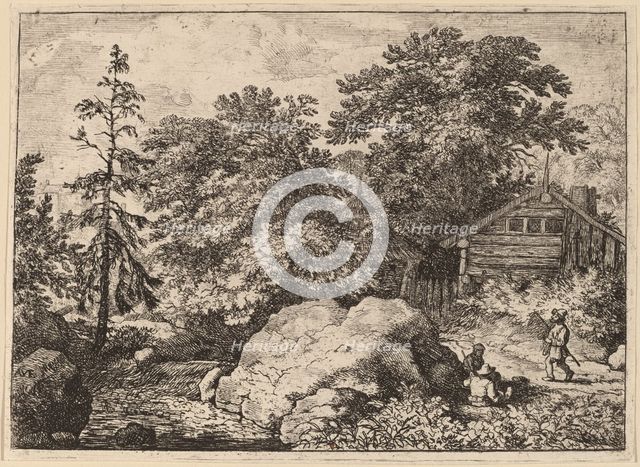 The Knoll, probably c. 1645/1656. Creator: Allart van Everdingen.