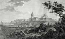 The Konevsky Monastery of Nativity of Virgin in Konevets, 1812