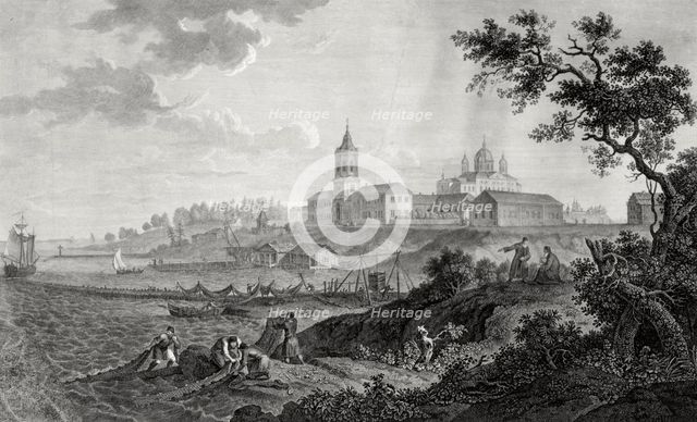 The Konevsky Monastery of Nativity of Virgin in Konevets, 1812.