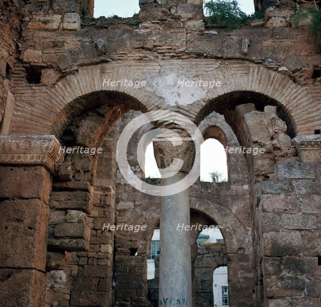 The Korkut Mosque in Antalya, 5th century. Artist: Unknown