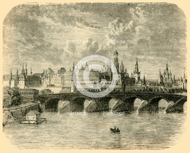 'The Kremlin, Moscow', 1890.   Creator: Unknown.