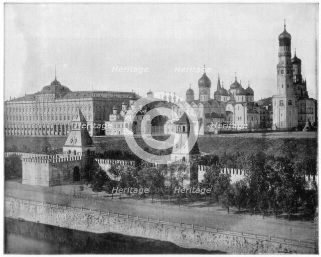 The Kremlin, Moscow, late 19th century. Artist: John L Stoddard