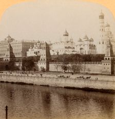 The Kremlin, Moscow, Russia - "There lie our ancient Czars asleep", 1898. Creator: Underwood & Underwood