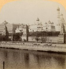 The Kremlin, Moscow, Russia - "There lie our ancient Czars asleep", 1898. Creator: Underwood & Underwood