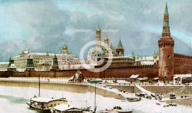 The Kremlin, Moscow, Russia, c1930s. Artist: Topical Press Agency