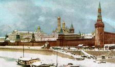 The Kremlin, Moscow, Russia, c1930s. Artist: Topical Press Agency