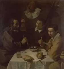 The Lunch, 1617. Creator: Diego Velasquez