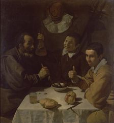 The Lunch, 1617. Creator: Diego Velasquez