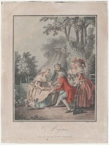 The Lunch, 1787-93. Creator: Louis Marin Bonnet