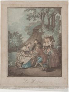 The Lunch, 1787-93. Creator: Louis Marin Bonnet
