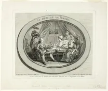 The Lunch at Ferney, 1775. Creator: Louis Joseph Masquelier
