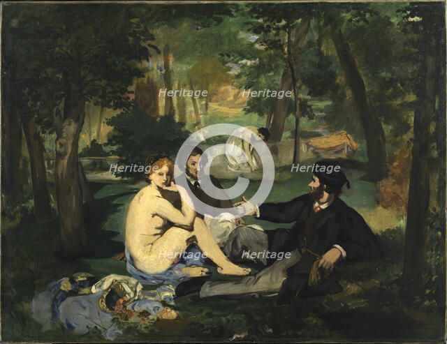 The Luncheon on the Grass, ca 1863.