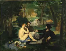 The Luncheon on the Grass, ca 1863