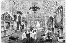 The Luncheon Room at the Town Hall, Birmingham, West Midlands, 1887