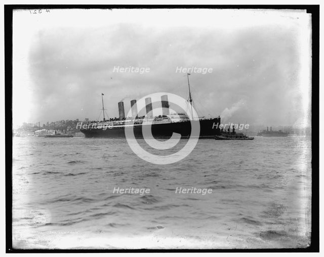 The Lusitania, c1907. Creator: Unknown.