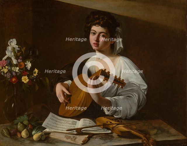 The Lute Player, 1595. Creator: Michelangelo Caravaggio.