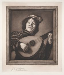 The Lute Player, 19th-20th century. Creator: Samuel Arlent-Edwards (American, 1862-1938)