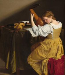 The Lute Player, c. 1612/1620. Creator: Orazio Gentileschi