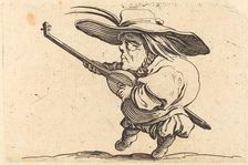 The Lute Player, c. 1622. Creator: Jacques Callot