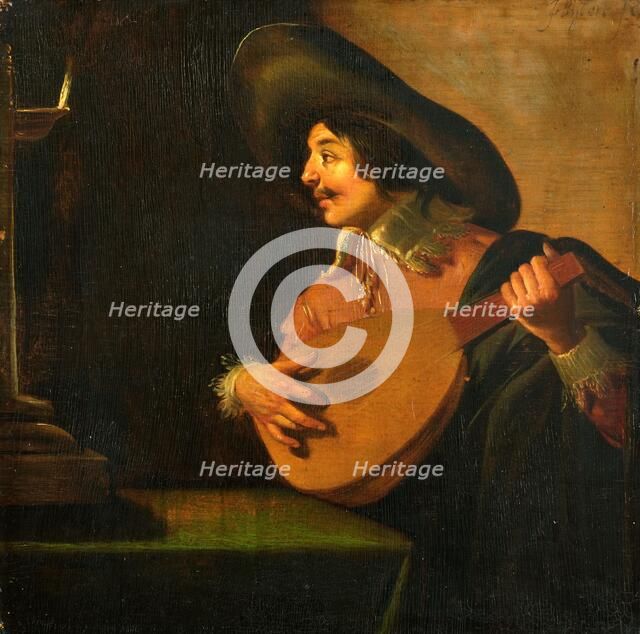 The Lute Player, c.1630-c.1640. Creator: Jan van Bijlert.