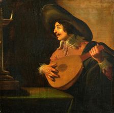 The Lute Player, c.1630-c.1640. Creator: Jan van Bijlert