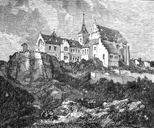 The Luther Celebration in Germany: the Schloss or Castle at Mansfeld, 1883. Creator: Unknown