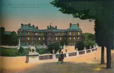 The Luxembourg Palace and the Jardin du Luxembourg, Paris, c1920