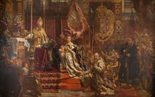 The Lwów Oath of King John II Casimir on 1 April 1656, 1893. Creator: Matejko, Jan Alojzy (1838-1893)