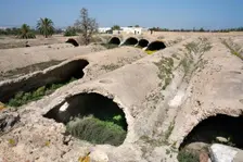 The La Malga cisterns at Carthage, Tunisia. Creator: Samuel Magal