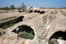 The La Malga cisterns at Carthage, Tunisia. Creator: Samuel Magal