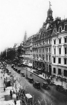The La Prensa building, Avenida de Mayo, Buenos Aires, Argentina, early 20th century