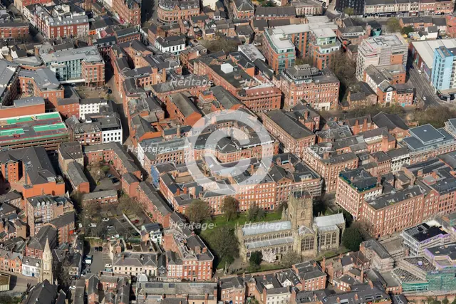 The Lace Market, part of Nottingham Heritage Action Zone, City of Nottingham, 2021. Creator: Damian Grady.