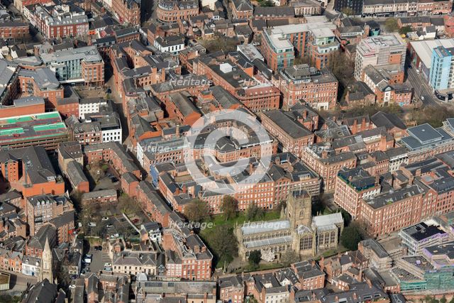 The Lace Market, part of Nottingham Heritage Action Zone, City of Nottingham, 2021. Creator: Damian Grady.