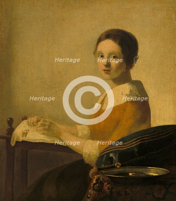 The Lacemaker, c. 1925. Creators: Jan Vermeer, Anon.