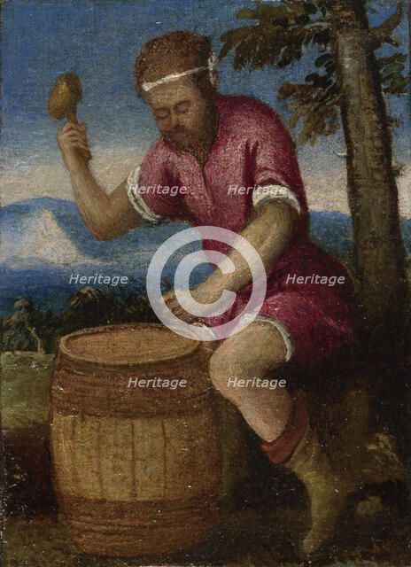 The Labours of the Months: April, c. 1580. Artist: Italian master  