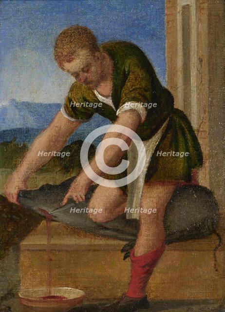 The Labours of the Months: December, c. 1580. Artist: Italian master  