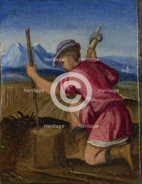 The Labours of the Months: February, c. 1580. Artist: Italian master  