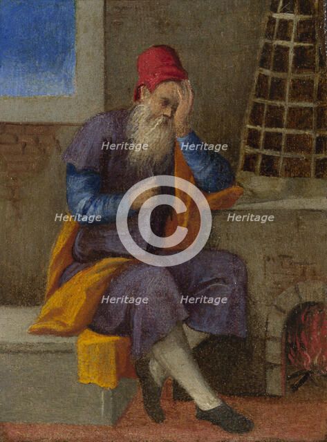 The Labours of the Months: January, c. 1580. Artist: Italian master  