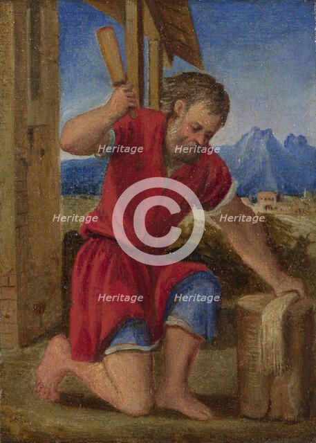 The Labours of the Months: July, c. 1580. Artist: Italian master  